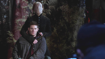 Disturbingly, Dean looks resigned and ready to die. Disturbingly, Dean looks resigned and ready to die.